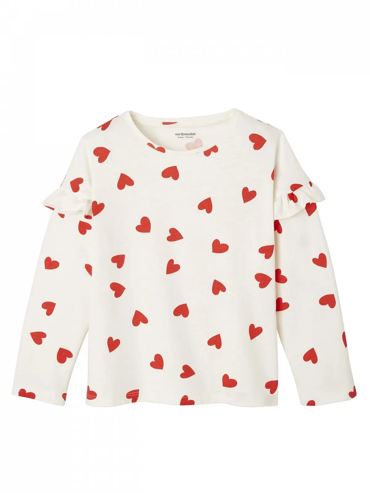 Комплект піжам Vertbaudet Hearts, 2 шт., фото №4 Комплект піжам Vertbaudet Hearts, 2 шт., фото №4