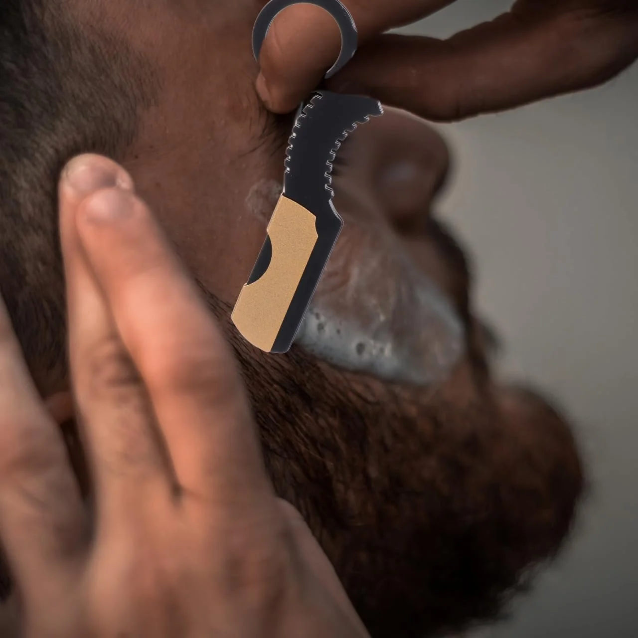 Опасная бритва Vintage Beard Razor 2 шт. Нержавеющая сталь, фото №6 Опасная бритва Vintage Beard Razor 2 шт. Нержавеющая сталь, фото №6