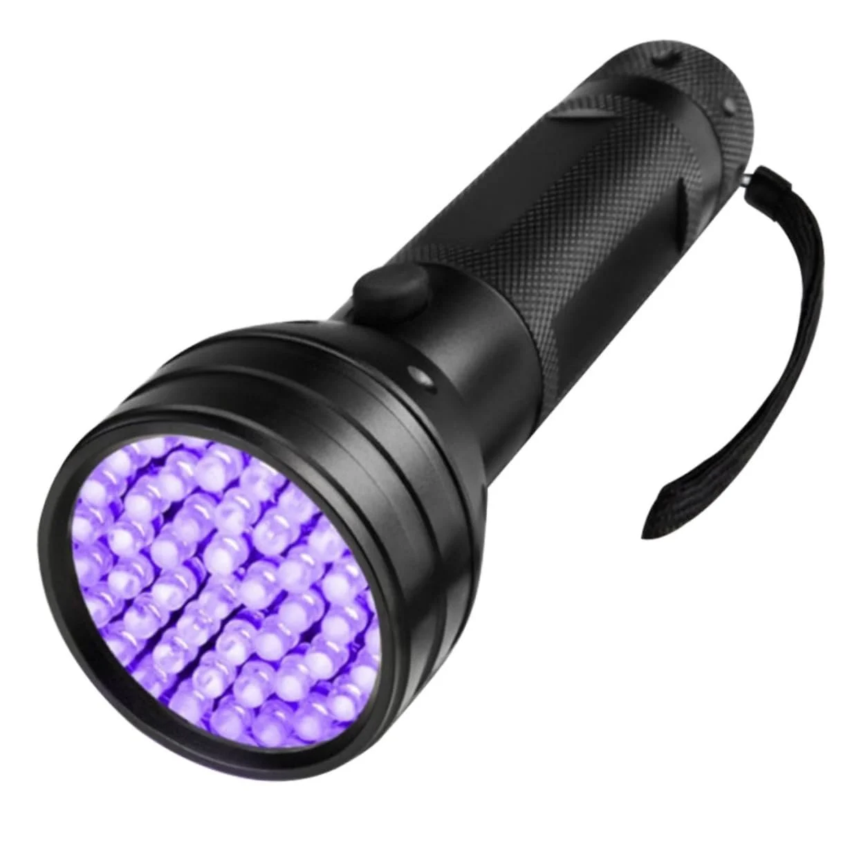 Ультрафіолетовий ліхтарик LED Blacklight Чорний, водо- та ударостійкий, легкий для тестування флуоресценції, виявлення сечі домашніх тварин, ювелірних виробів та ідентифікаційних документів, фото №1