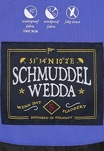 Жіноче пальто Schmuddelwedda з капюшоном Водонепроникне на блискавці synthetic.ua - Фото 1