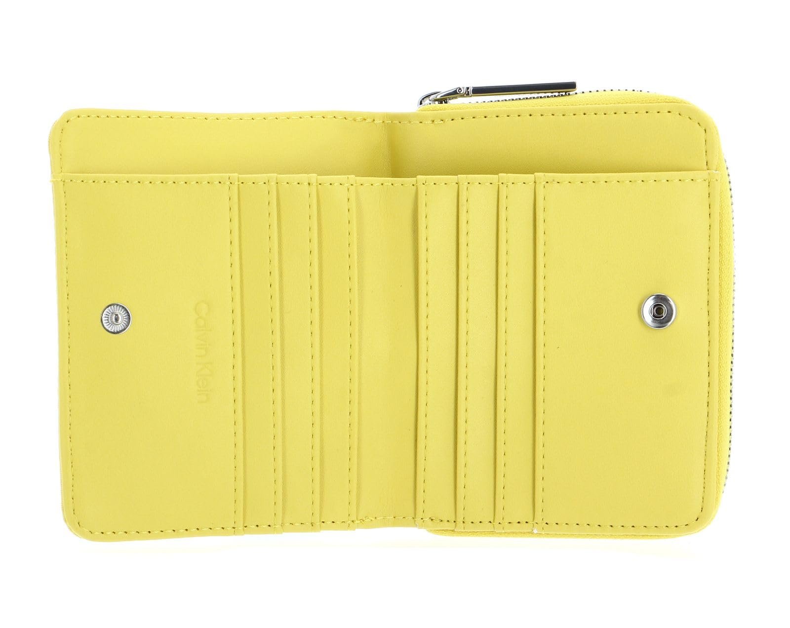 Кошелек Calvin Klein CK Must Nylon Zip Around Mono M Citrus Glow, Citrus Glow, фото №2