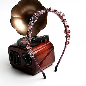 Обруч для волосся зі стразами Модний synthetic.ua - Фото 1