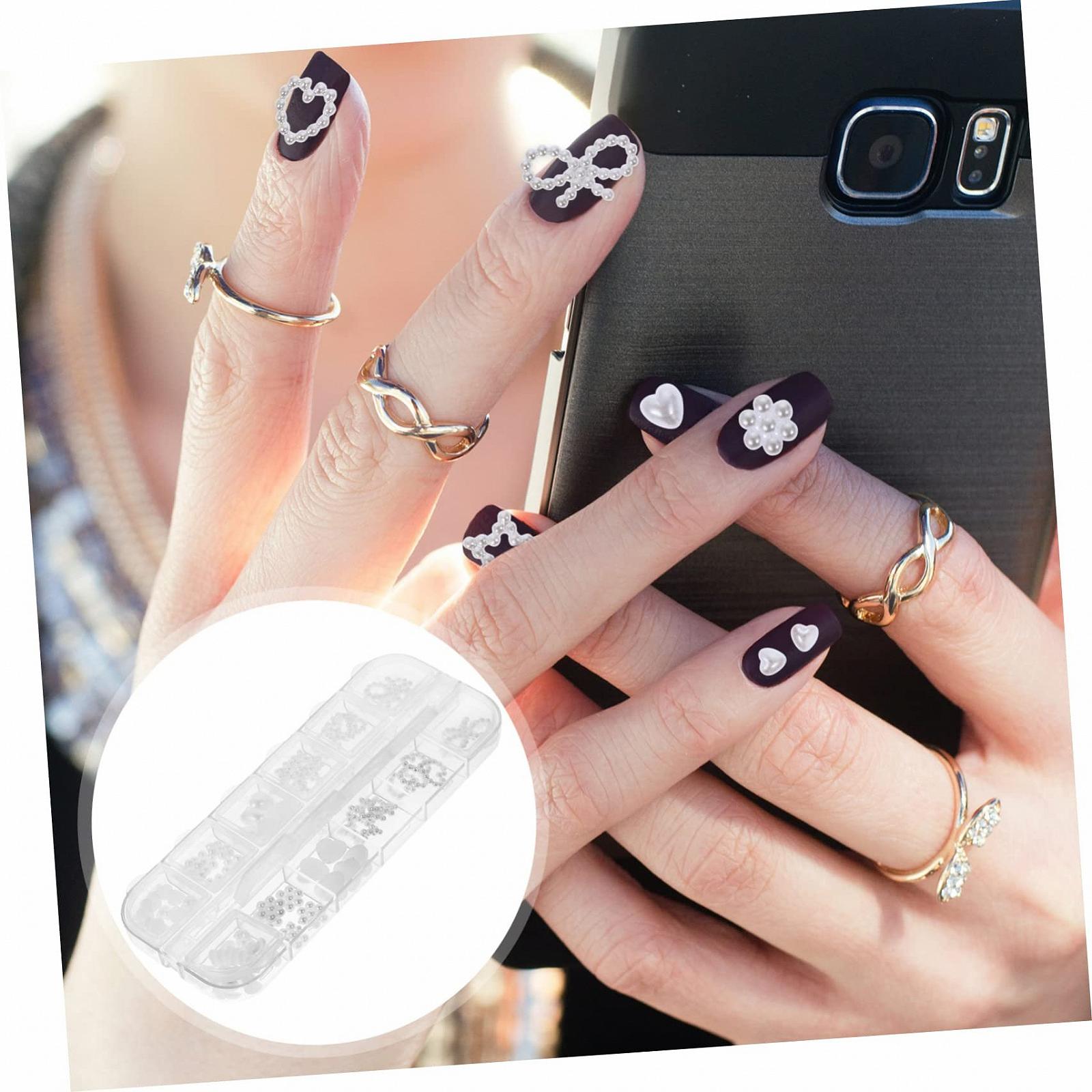 Жемчуг для дизайна ногтей Beavorty Стереоскопический Жемчужный декор, фото №4