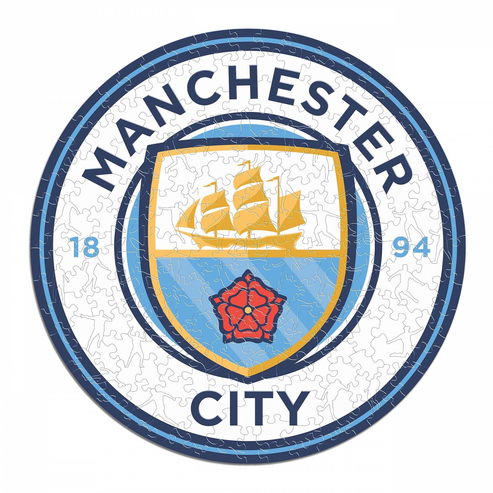 Пазл Iconic Puzzles Manchester City Crest 150 деталей деревянный, фото №1