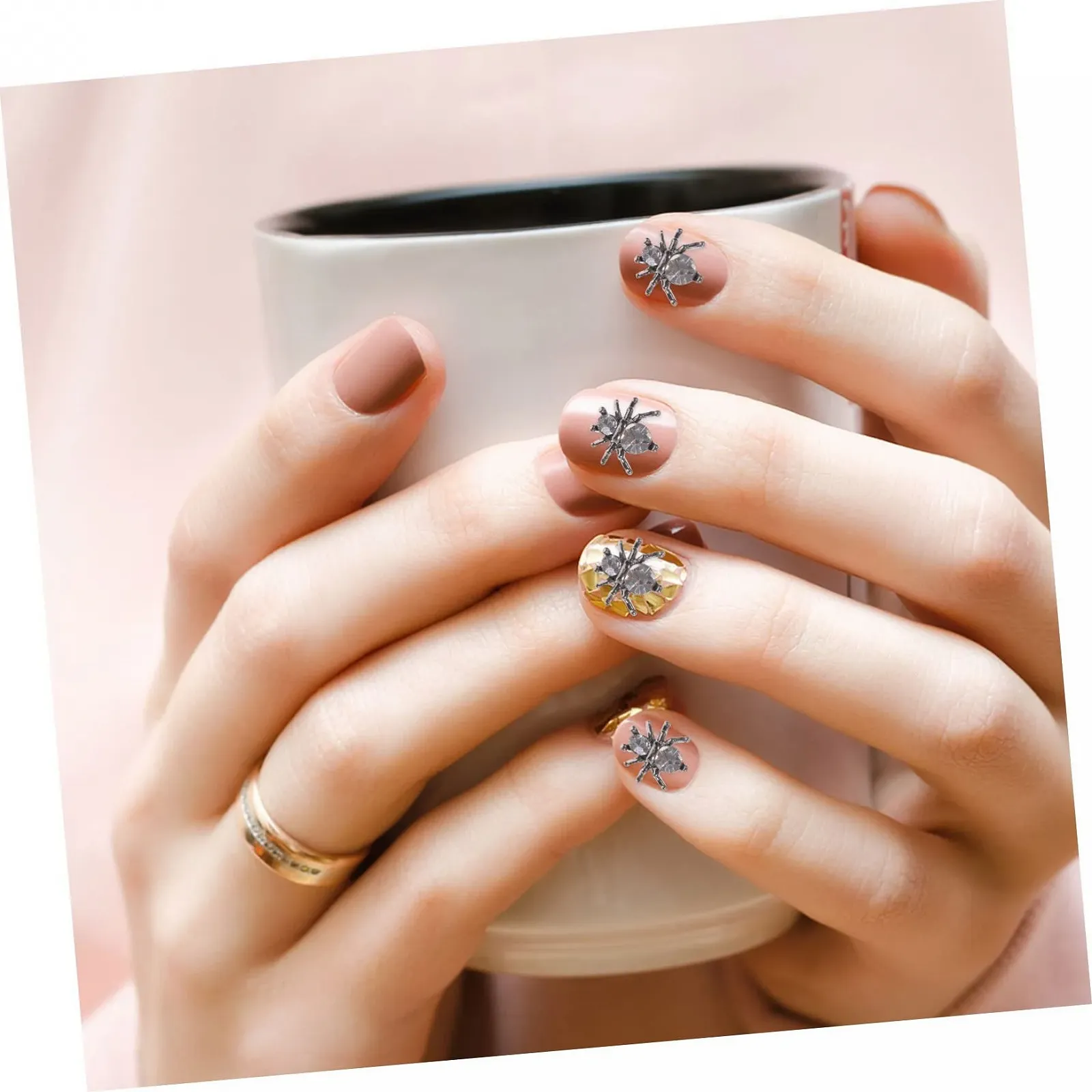 Украшения для ногтей Паук Healvian, 100 шт., украшения для маникюра на Хэллоуин, готические украшения для ногтей паук, аксессуары для ногтей для женщин, дизайн ногтей, фото №2 Украшения для ногтей Паук Healvian, 100 шт., украшения для маникюра на Хэллоуин, готические украшения для ногтей паук, аксессуары для ногтей для женщин, дизайн ногтей, фото №2