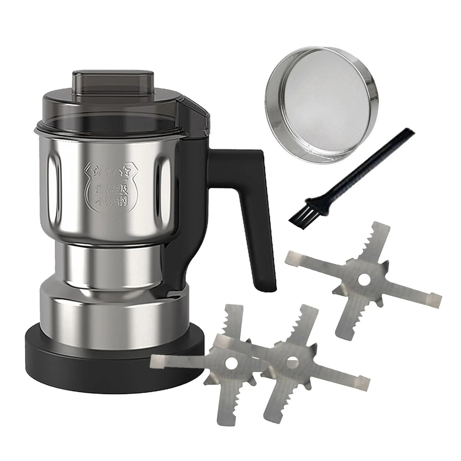 Электрическая мельница LOVIVER, нержавеющая сталь, 3 лезвия, фото №1 Электрическая мельница LOVIVER, нержавеющая сталь, 3 лезвия, фото №1