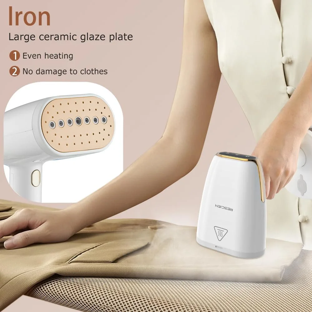 Отпариватель 1800 W 350 ml 30 g/min Керамическая подошва, фото №5