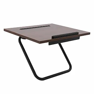 Підставка для ноутбука Дерев'яна Колір дуб, Регульована - Фото 1