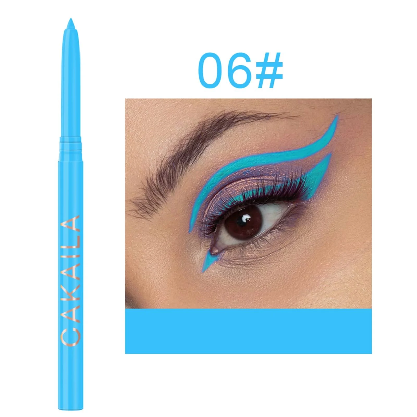 Кремовий гелевий олівець для очей Водостійкий, фото №7 Кремовий гелевий олівець для очей Водостійкий, фото №7