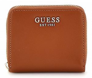 Гаманець GUESS Laurel SLG Small Zip Around S Cognac Коричневий - Фото 1