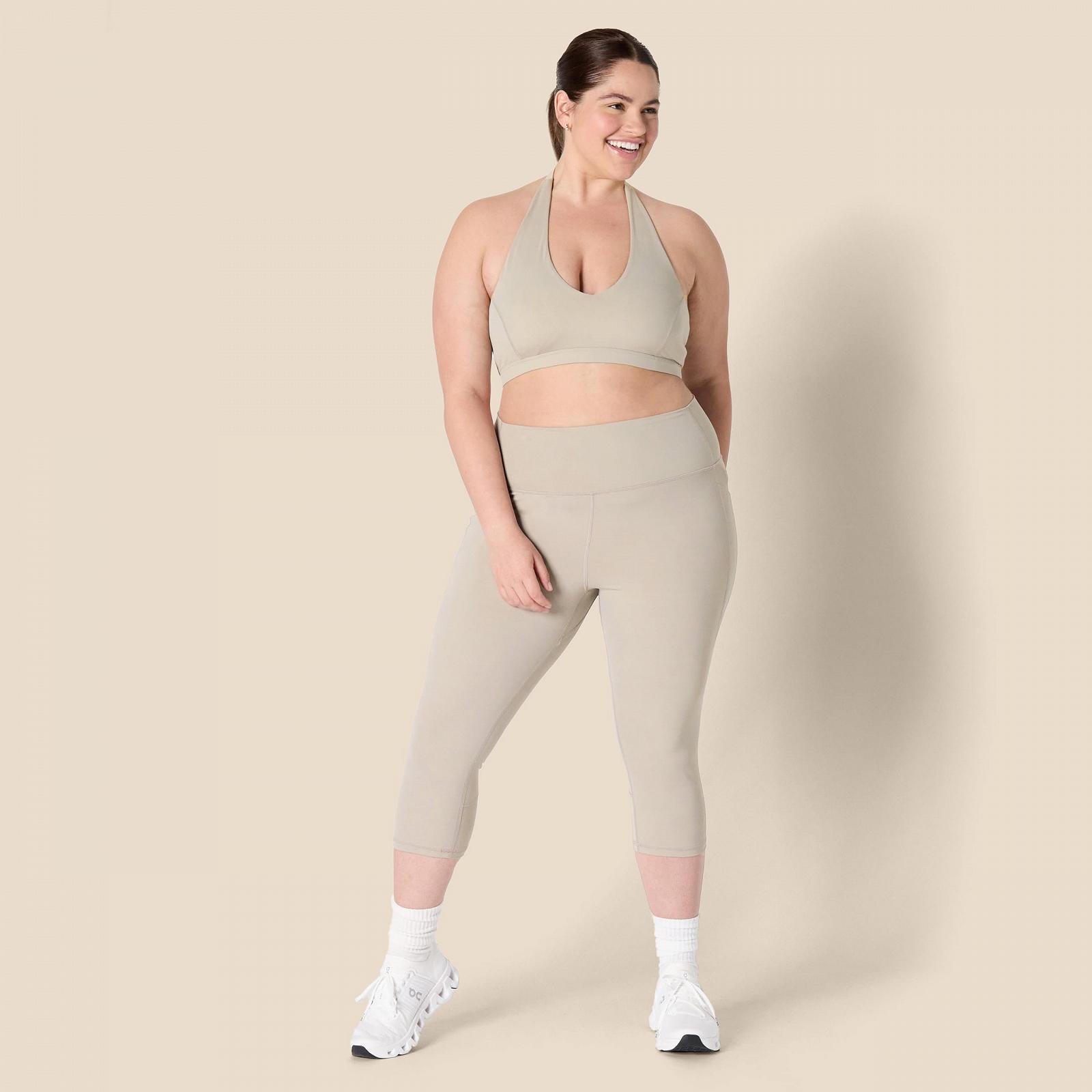 Шорти Capri Amazon Essentials Active FormFlex для йоги та тренувань з кишенями, висока посадка, фото №7