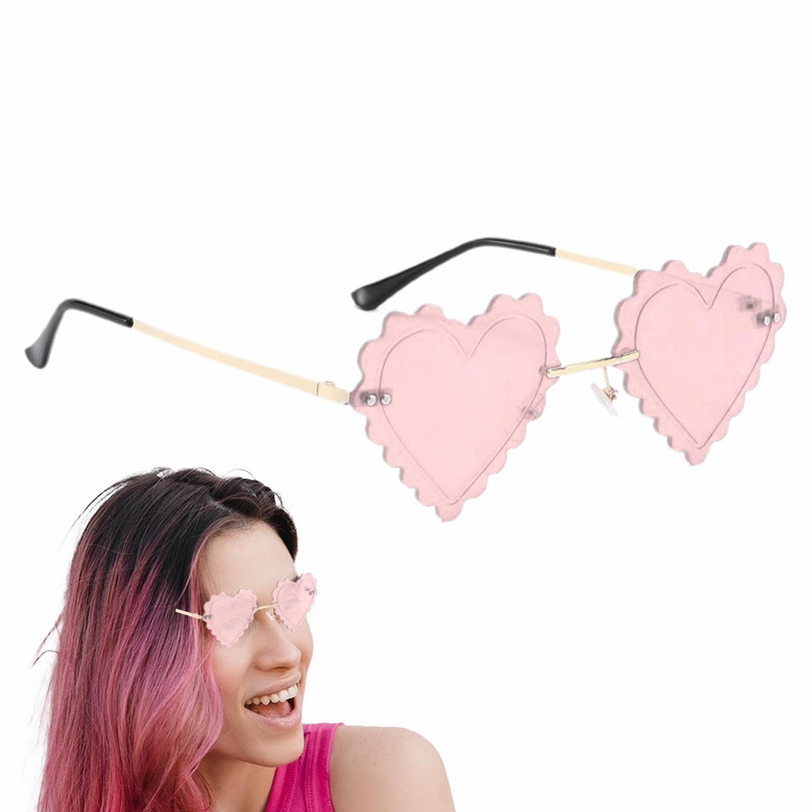 Солнцезащитные Очки Сердце Без оправы, фото №7