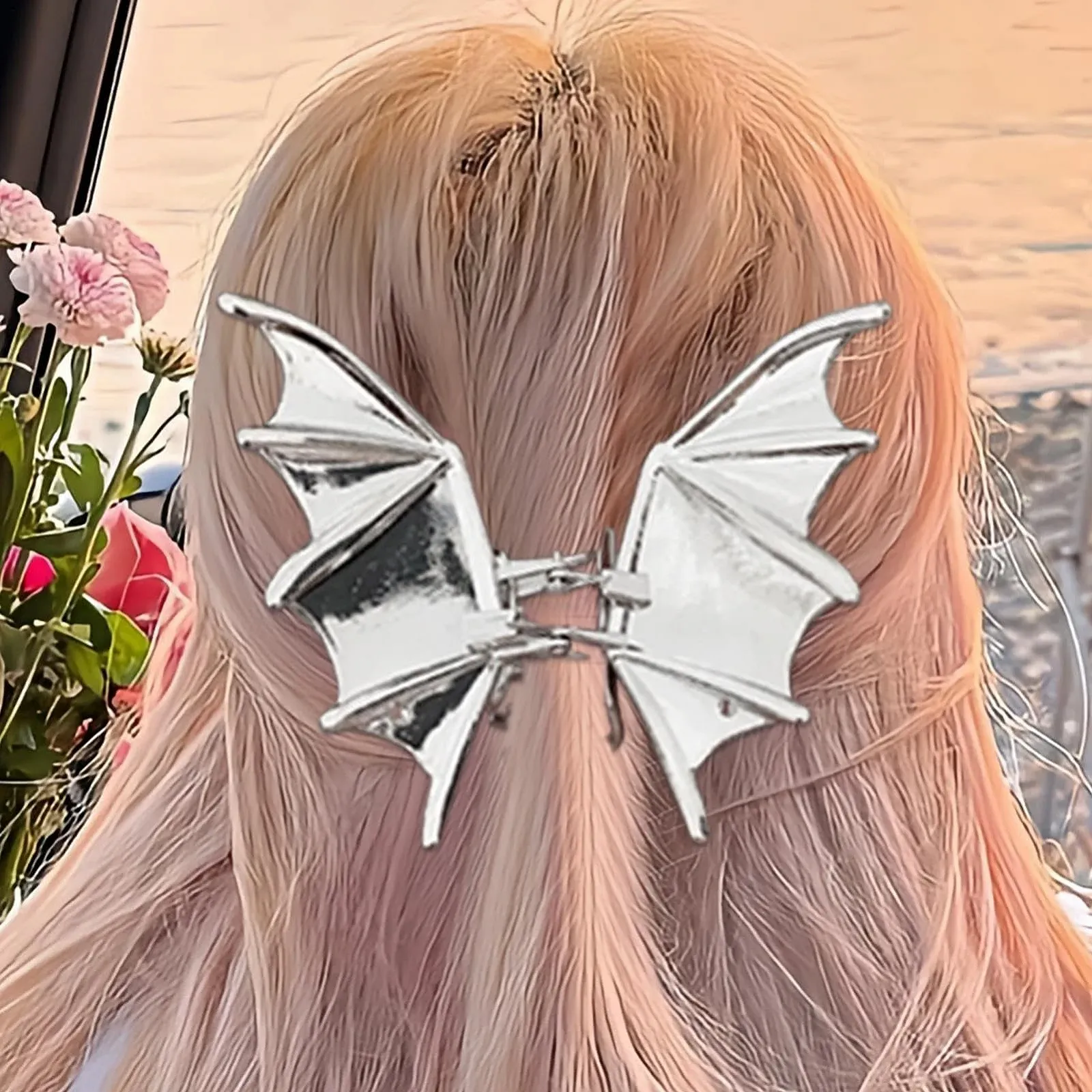 Заколка для волос Halloween Bat, в форме крыльев летучей мыши, черная, фото №5 Заколка для волос Halloween Bat, в форме крыльев летучей мыши, черная, фото №5