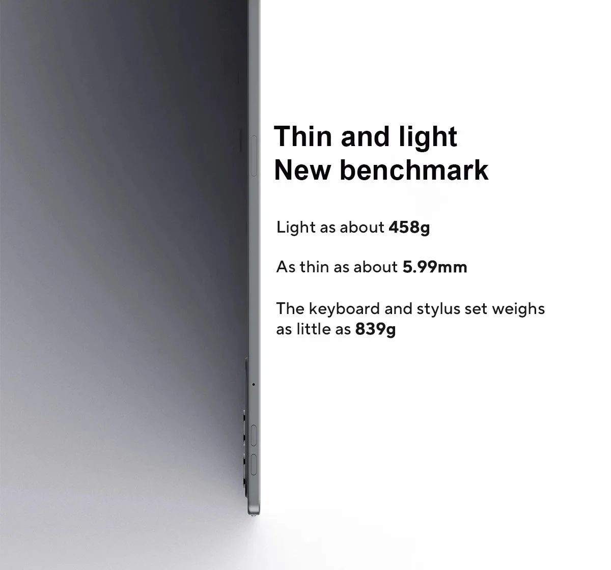 Планшет Lenovo Xiaoxin Pad Pro GT 11.1'' 2025 8/256Gb Snapdragon 8 Gen3 WiFi Grey, фото №7