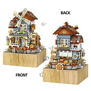 Конструктор Вітряний Млин Музична Шкатулка 799 деталей ціна на synthetic.ua - Фото 1 Конструктор Вітряний Млин Музична Шкатулка 799 деталей synthetic.ua - Фото 1