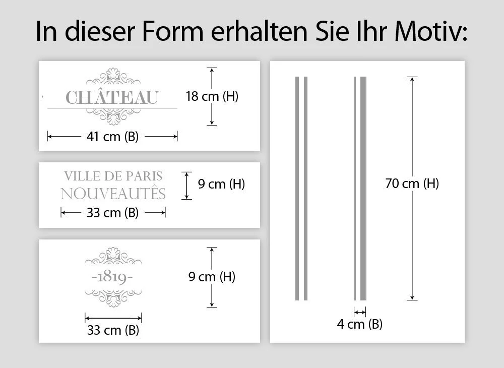 Наклейка на стіну Ikea Hemnes Vintage Style 2 W3341 Біла, фото №4 Наклейка на стіну Ikea Hemnes Vintage Style 2 W3341 Біла, фото №4