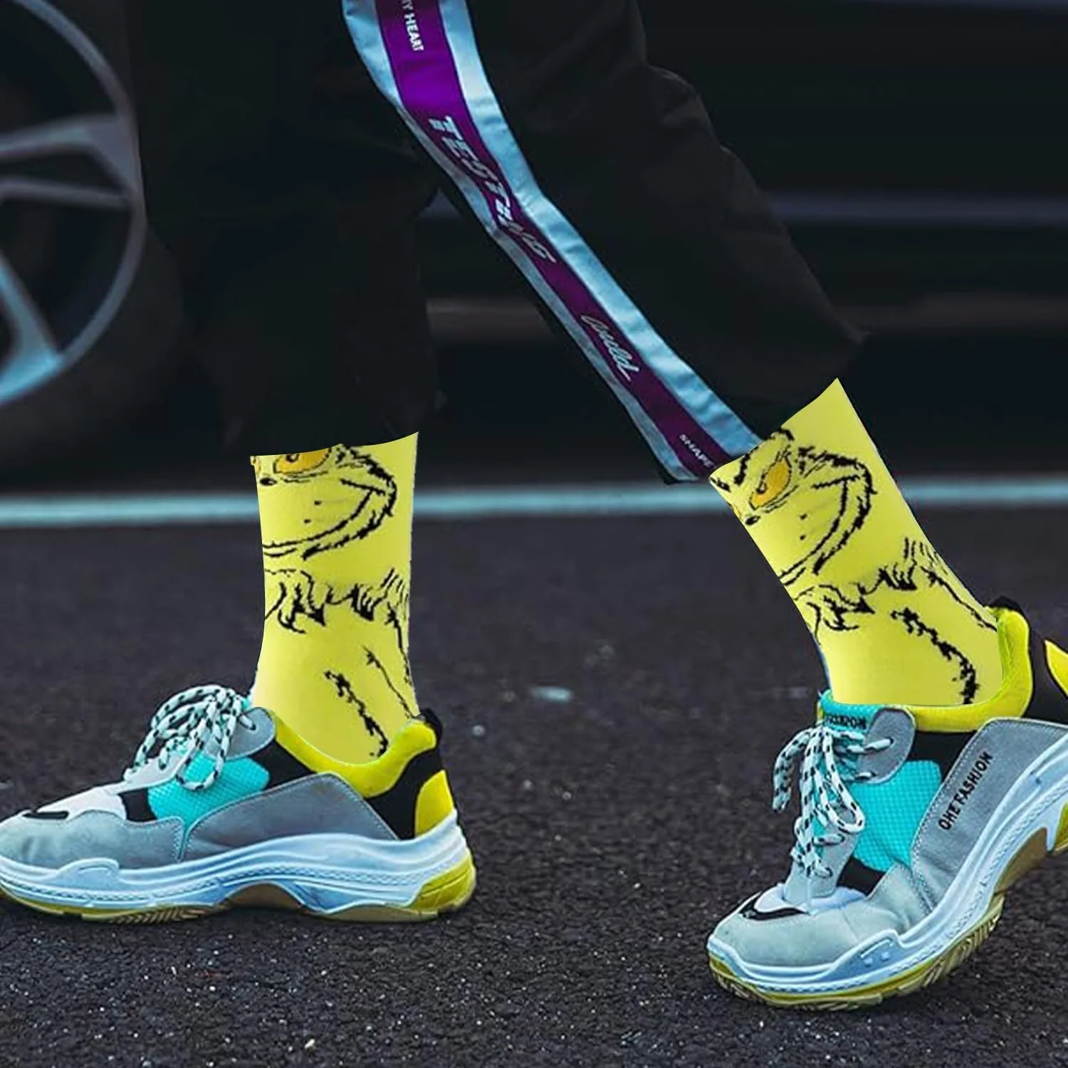 Шкарпетки Grinch Різдвяні Мультяшні, фото №5