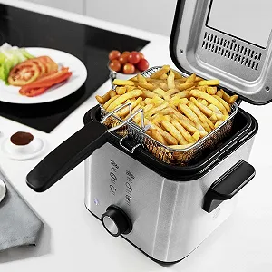 Фритюрница Cecotec CleanFry Infinity 1500 1,5 л 900 Вт Black цена на synthetic.ua - Фото 1 Фритюрница Cecotec CleanFry Infinity 1500 1,5 л 900 Вт Black synthetic.ua - Фото 1