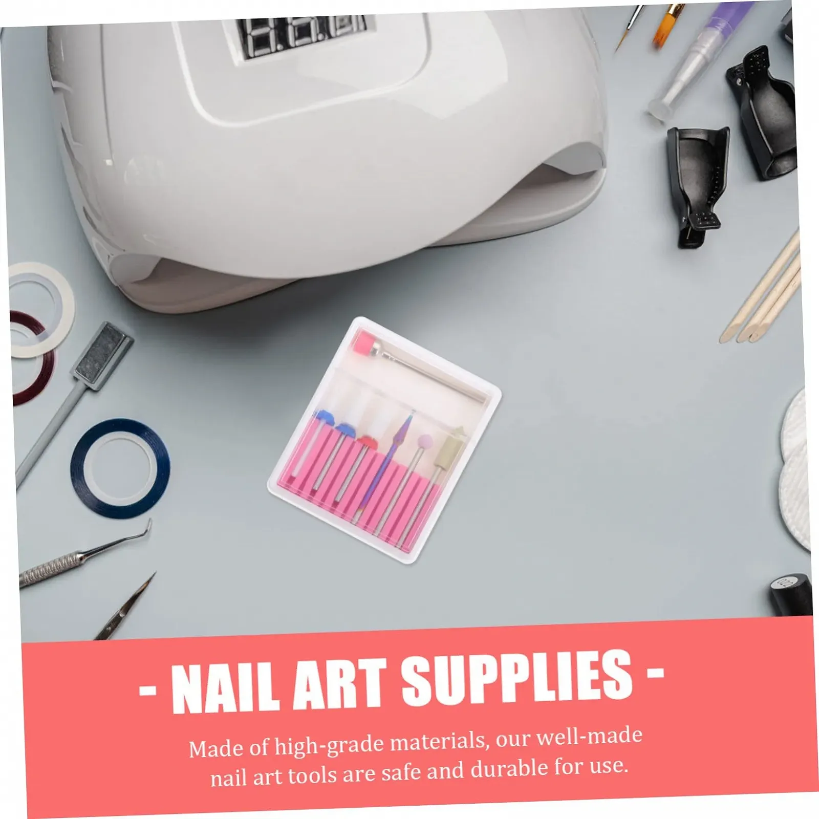 Прочные и устойчивые к ржавчине шлифовальные головки для ногтевого салона и домашнего DIY маникюра, фото №9