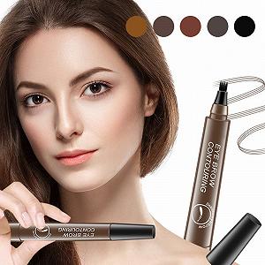 Карандаш для бровей Microblading 3D 4 Fork Tips натуральный (Темный цвет) цена на synthetic.ua - Фото 1 Карандаш для бровей Microblading 3D 4 Fork Tips натуральный (Темный цвет) synthetic.ua - Фото 1