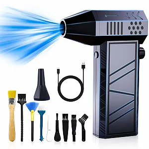 Электрическая воздуходувка 130000 RPM Mini Turbo Fan беспроводная - Фото 1