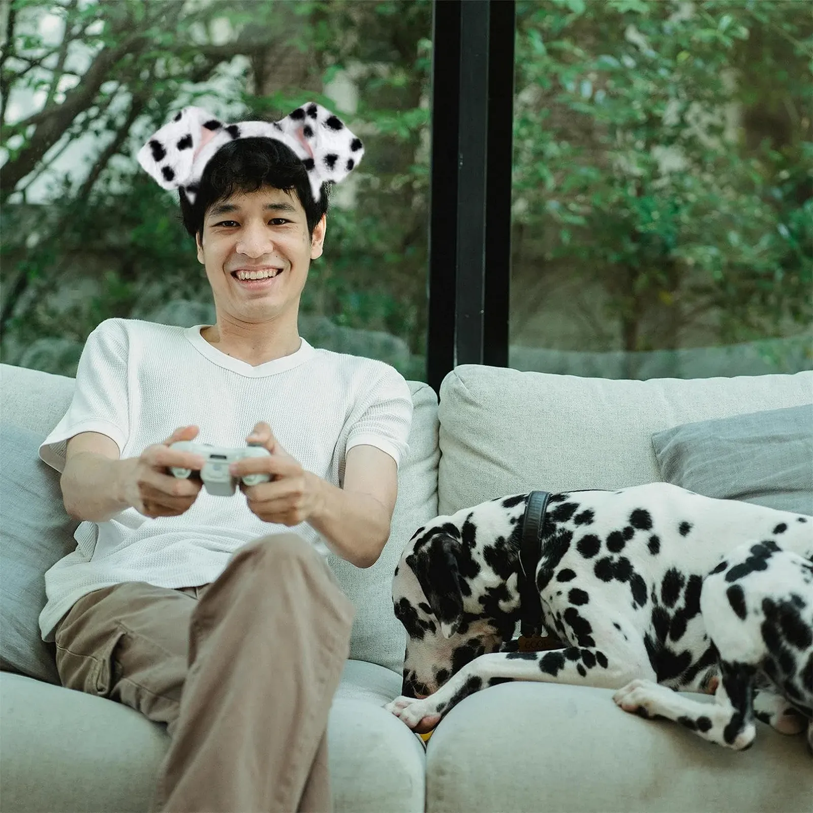 Обруч на голову Вуха Далматинця SIOTMERA, фото №8