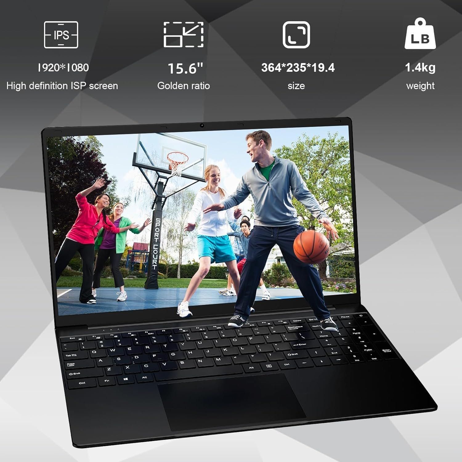 Ноутбук 15.6" XUEMA TAB Intel Celeron N4000 RAM 16GB SSD 256GB Win11 (UKR), фото №3