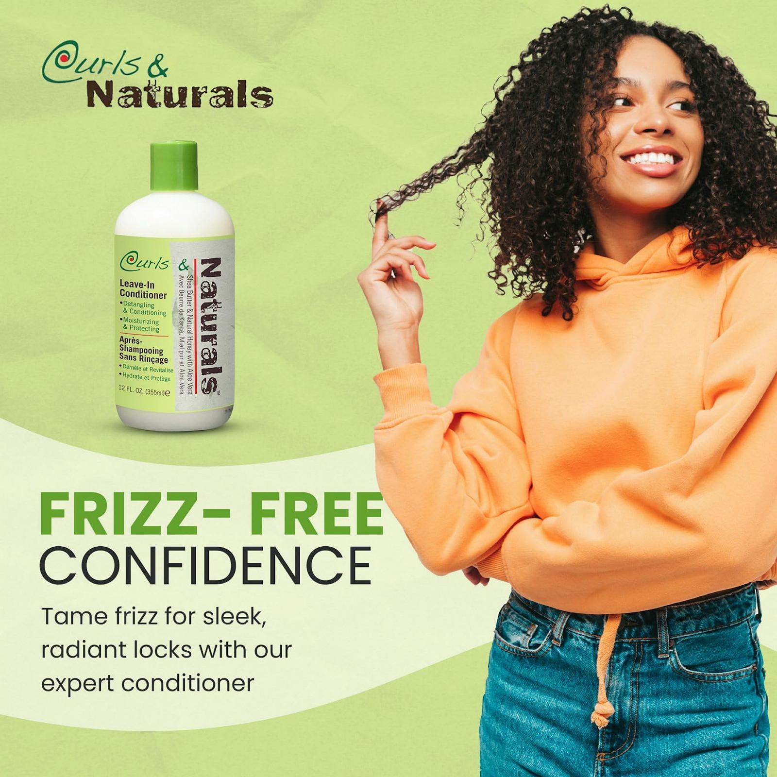 Кондиционер Curls & Naturals Leave-in 12 унций, фото №3