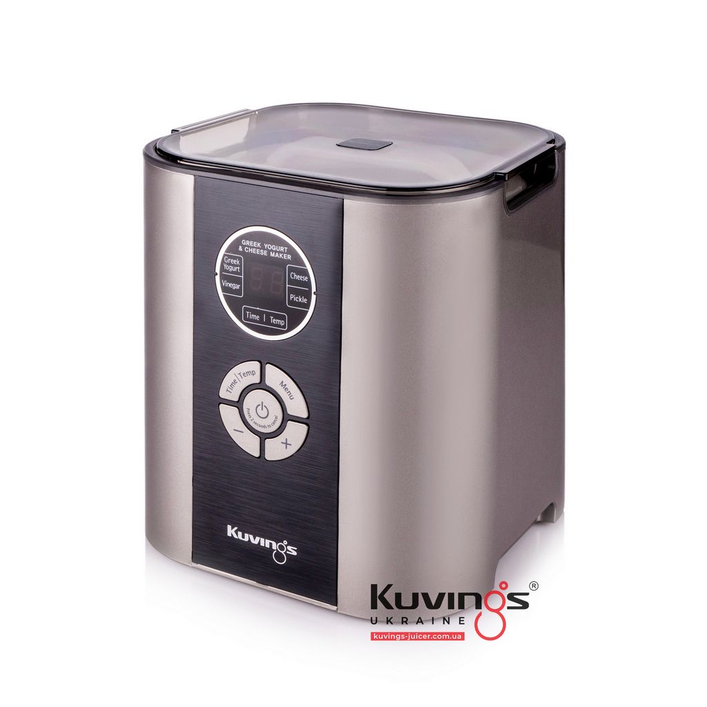 Ферментатор йогуртниця Kuvings KGC-712 Сіра, фото №10