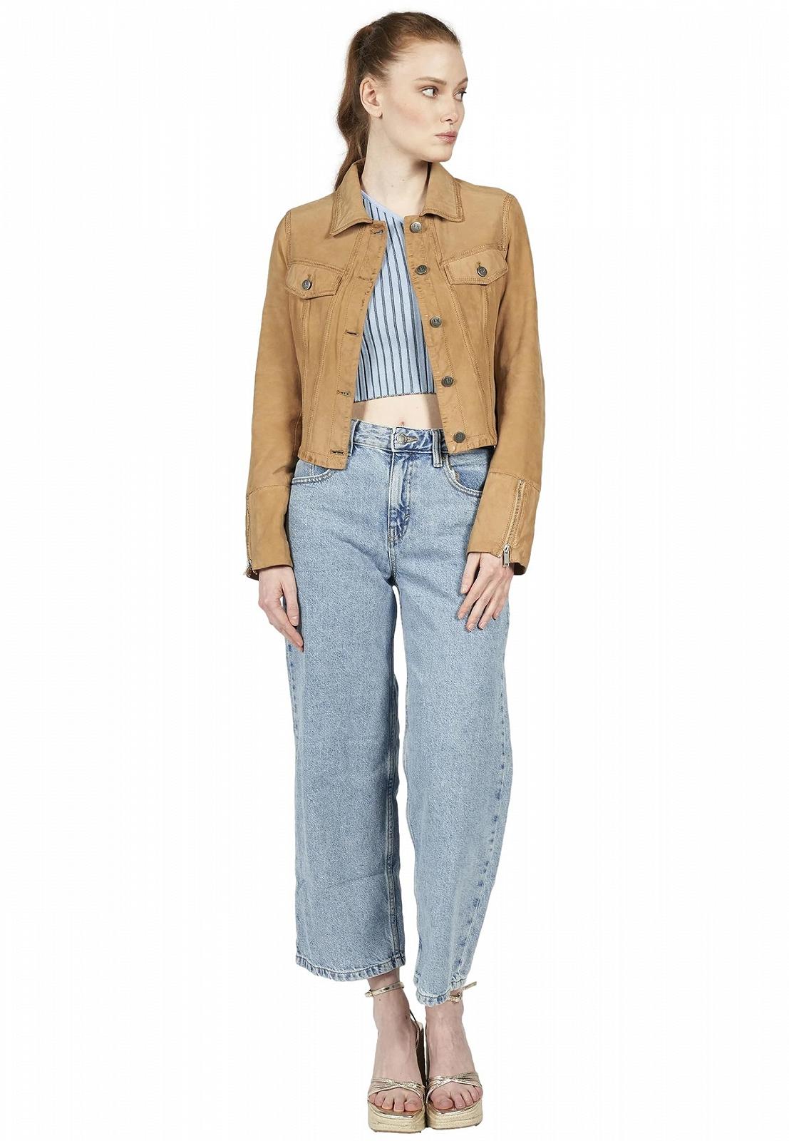 Шкіряна куртка Freaky Nation NELA-fn Жіноча, фото №4