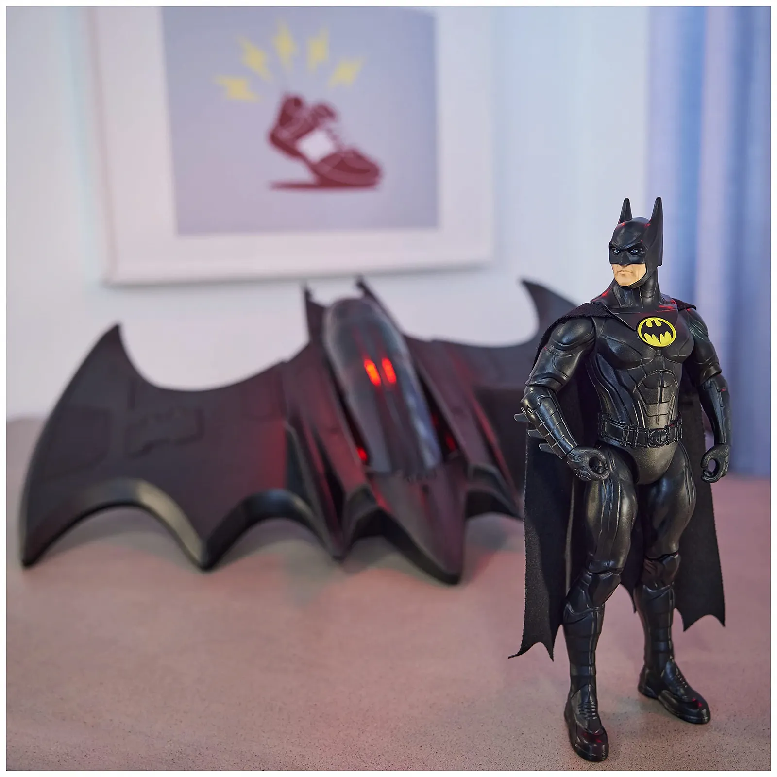 Игровой набор DC Comics The Flash Batman 4 дюйма Batwing 27 дюймов Киногерои, фото №5