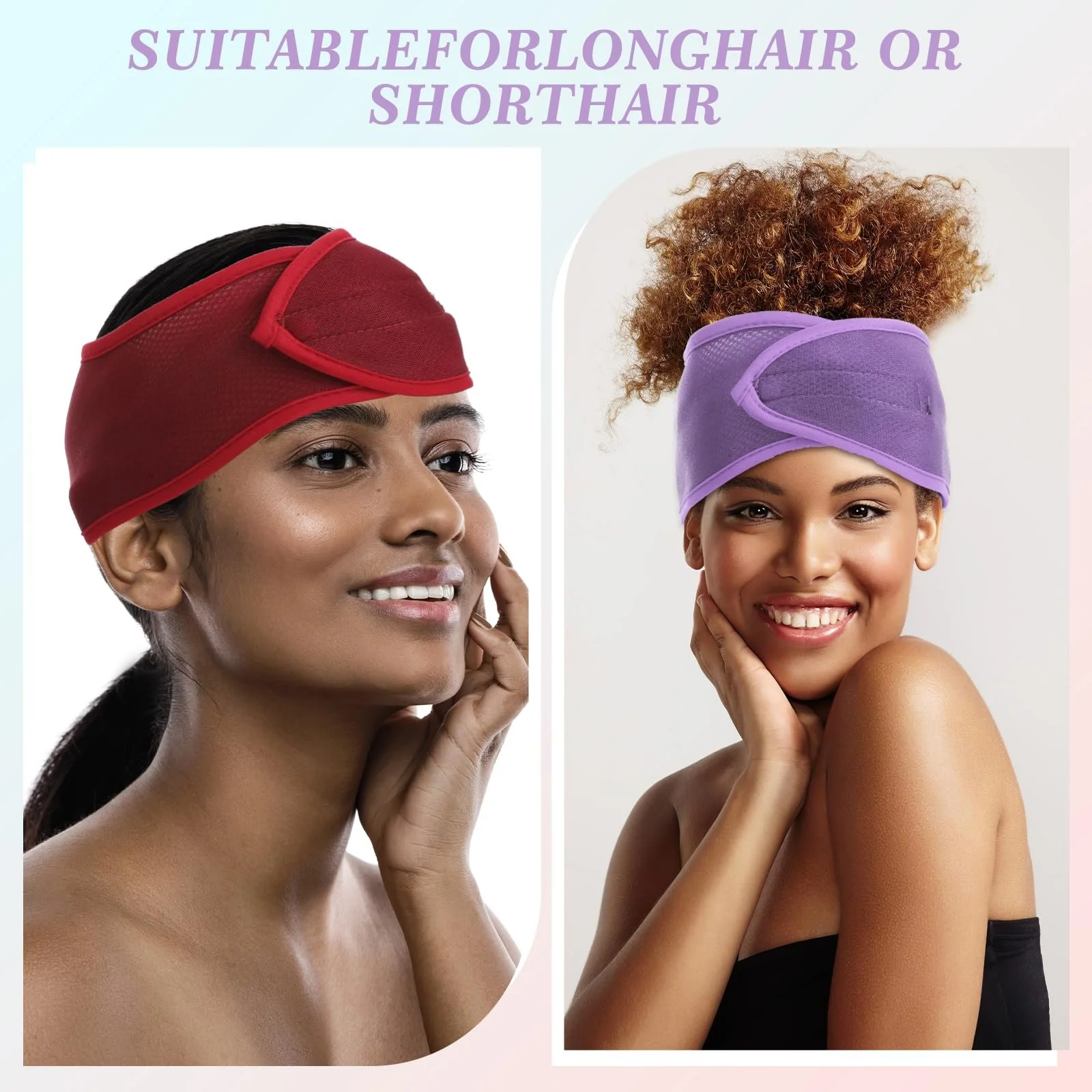 Набір косметичних пов'язок для волосся, фото №7 Набір косметичних пов'язок для волосся, фото №7