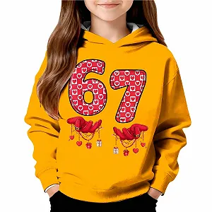 Худі з принтом 67 - Фото 1