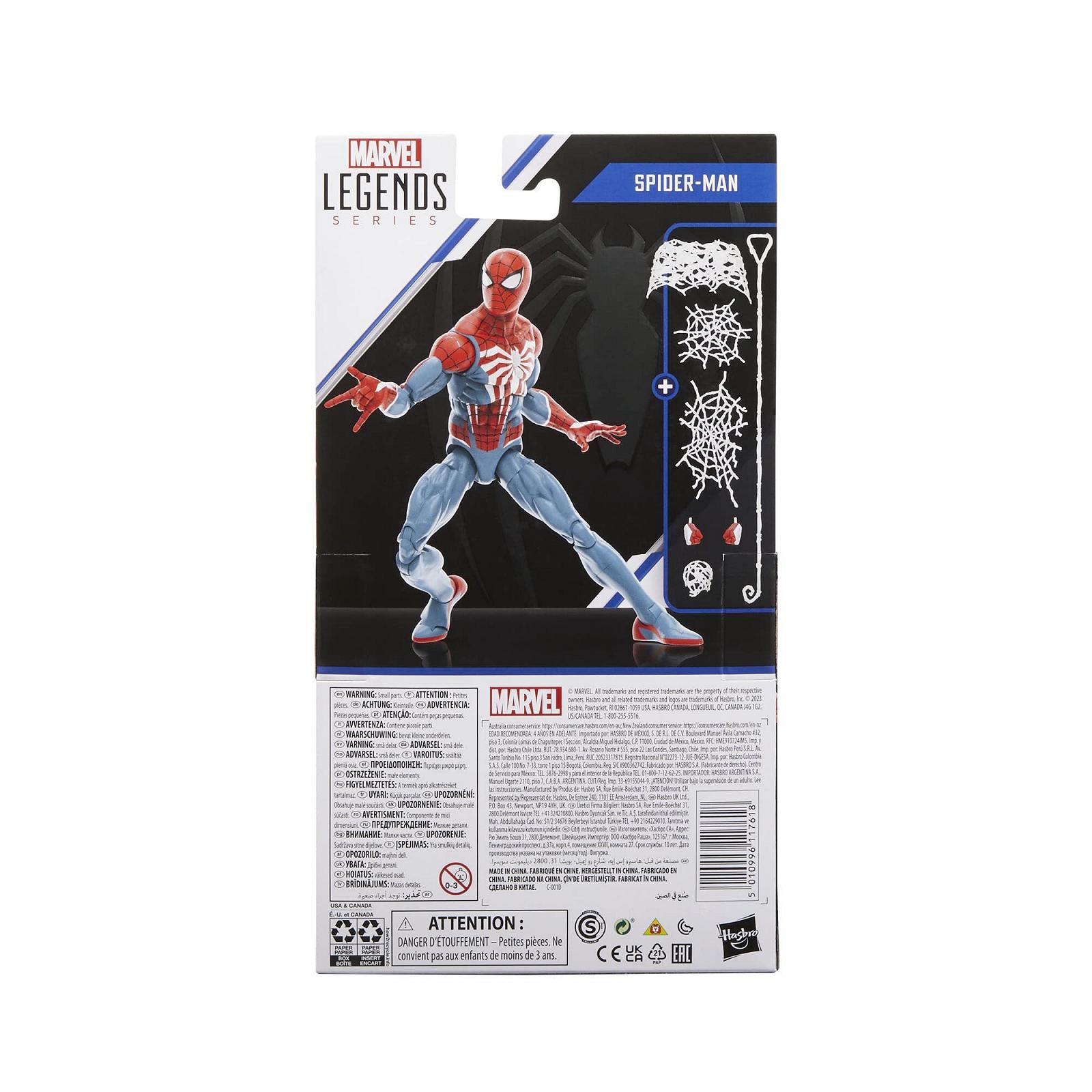 Фігурка Людина-павук Marvel Hasbro Legends Gamerverse Spider-Man 2, 15 см, фото №2
