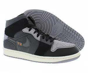 Кроссовки Jordan Air 1 Mid Gym Red Black Toe DQ8426-106, размер 44 synthetic.ua - Фото 1