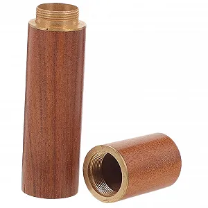 Коробок BRIGHTFUFU дерев'яний для екстрених випадків з кришкою, тримач, органайзер для ігор, маленький - Фото 1