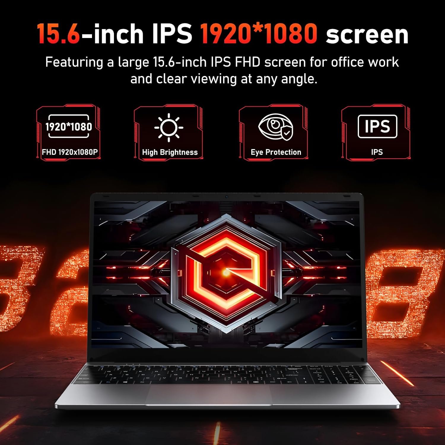 Ноутбук 15.6" FUNYET VenBook Intel Celeron N4000 RAM 8GB SSD 256GB Windows 11 (UKR), фото №3 Ноутбук 15.6" FUNYET VenBook Intel Celeron N4000 RAM 8GB SSD 256GB Windows 11 (UKR), фото №3