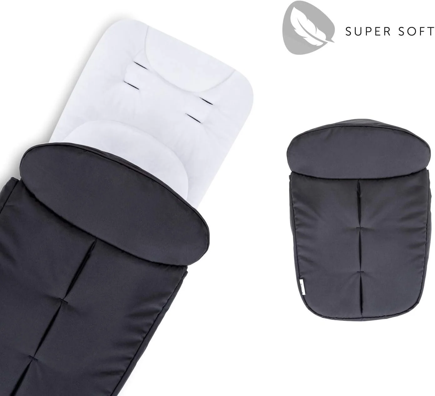 Система для подорожей Hauck з дитячою коляскою Pacific 3 Shop N Drive / 3-колісний / Регульована висота / Чорний, фото №6