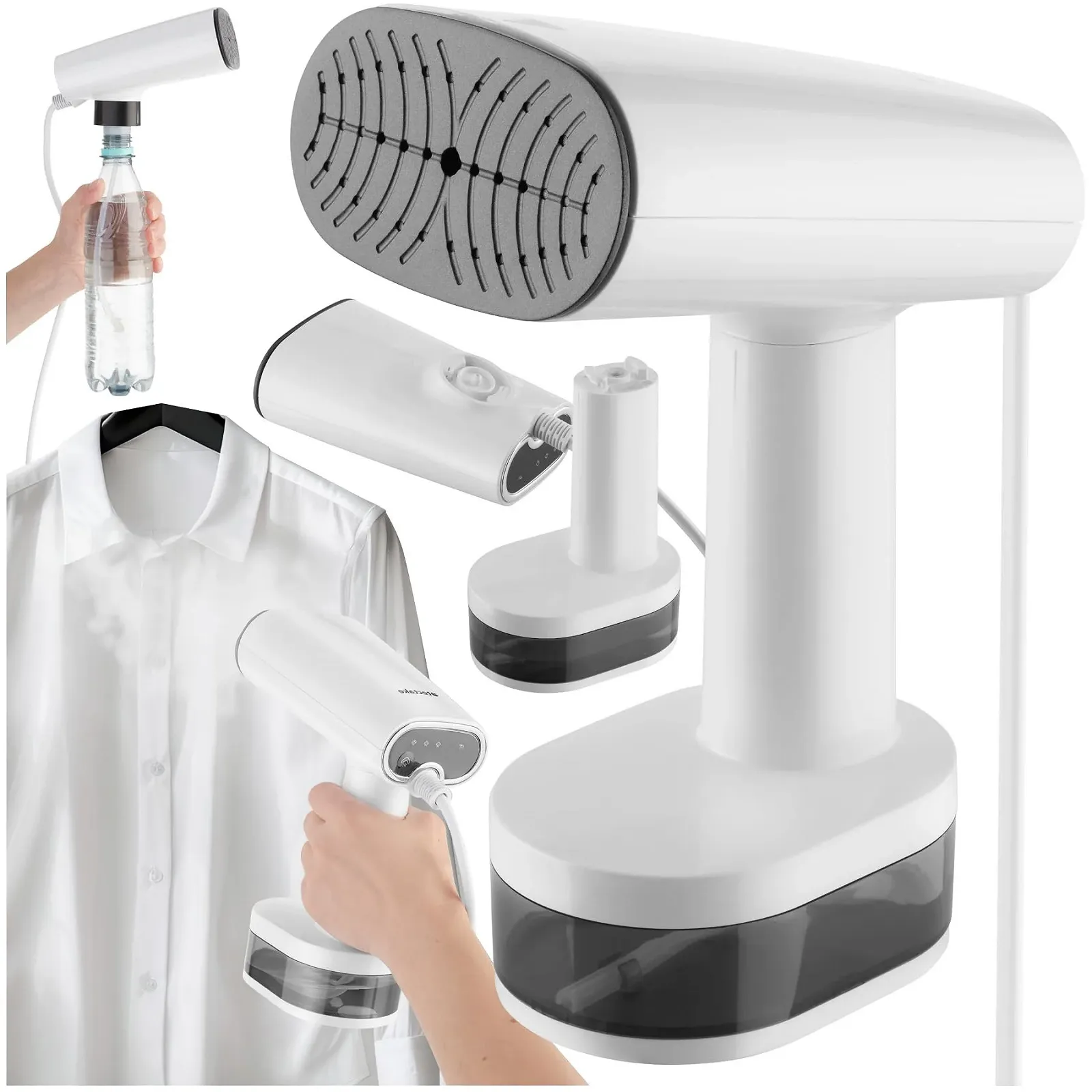 Вертикальний відпарювач tectake® 4 режими 370 мл, фото №1