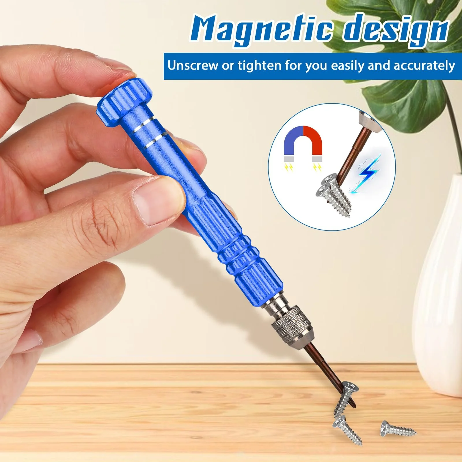 Викрутка Glasses 6 в 1 Mini Blue, фото №5