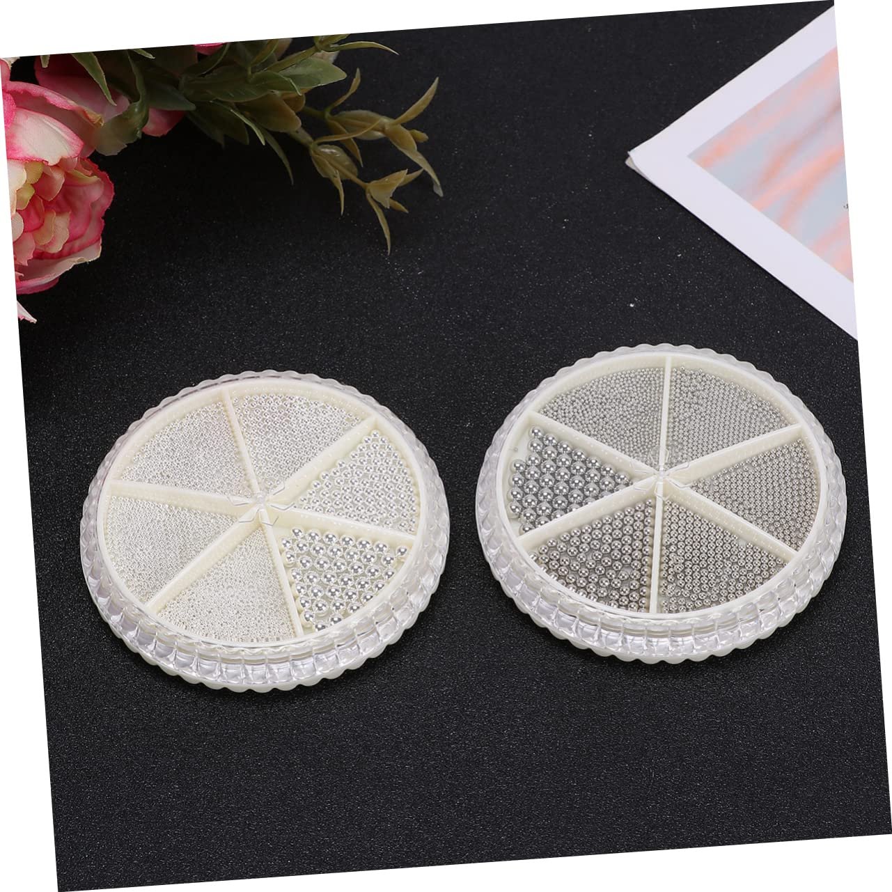 Металлические бусины для ногтей Healeved, 2 шт., из нержавеющей стали, прочные, универсальные, для маникюра, дизайна ювелирных изделий и DIY дизайна ногтей для друзей и творческих людей, фото №8