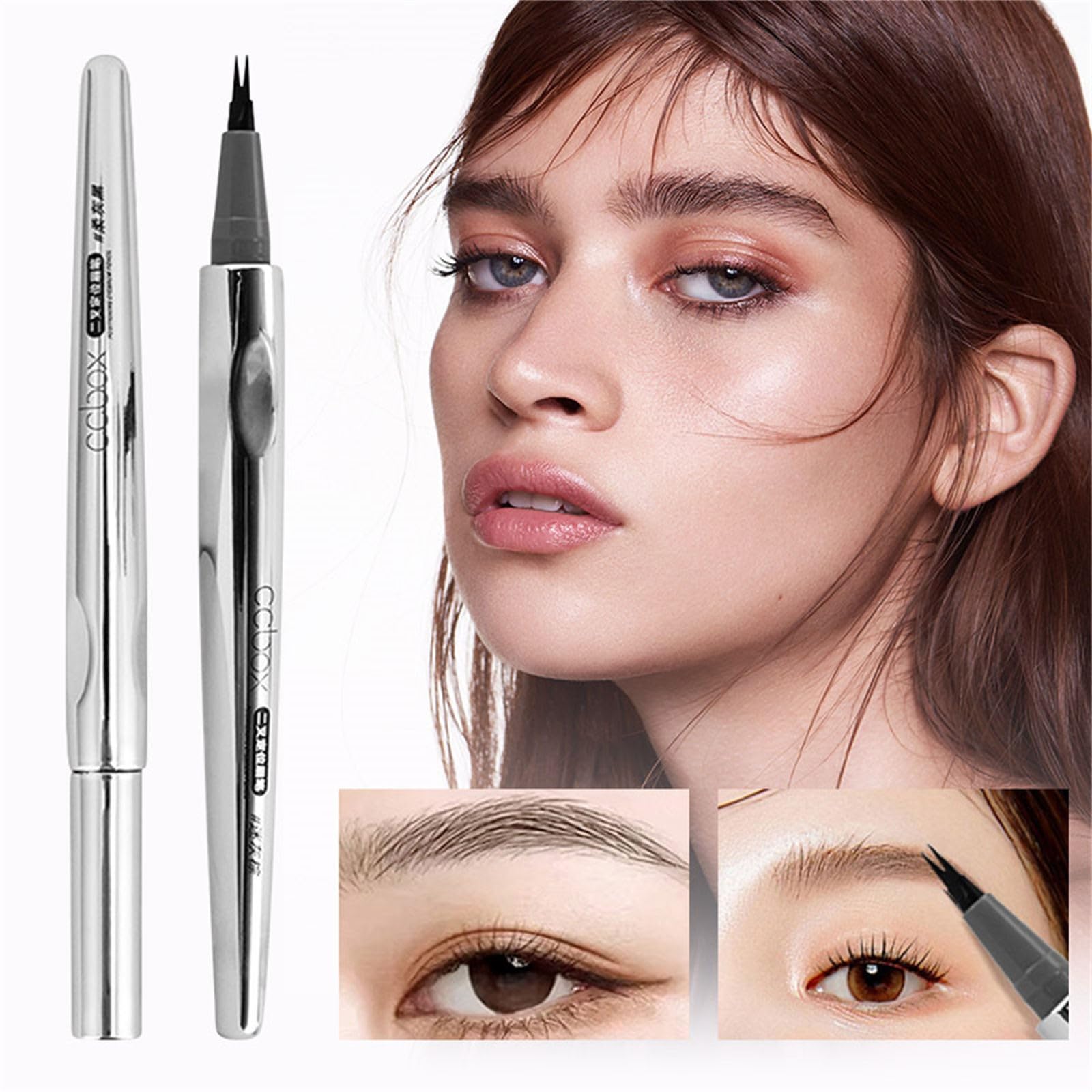 Брови Помада Безбарвний Набір Олівець для Бровей (B, Один Розмір), фото №2