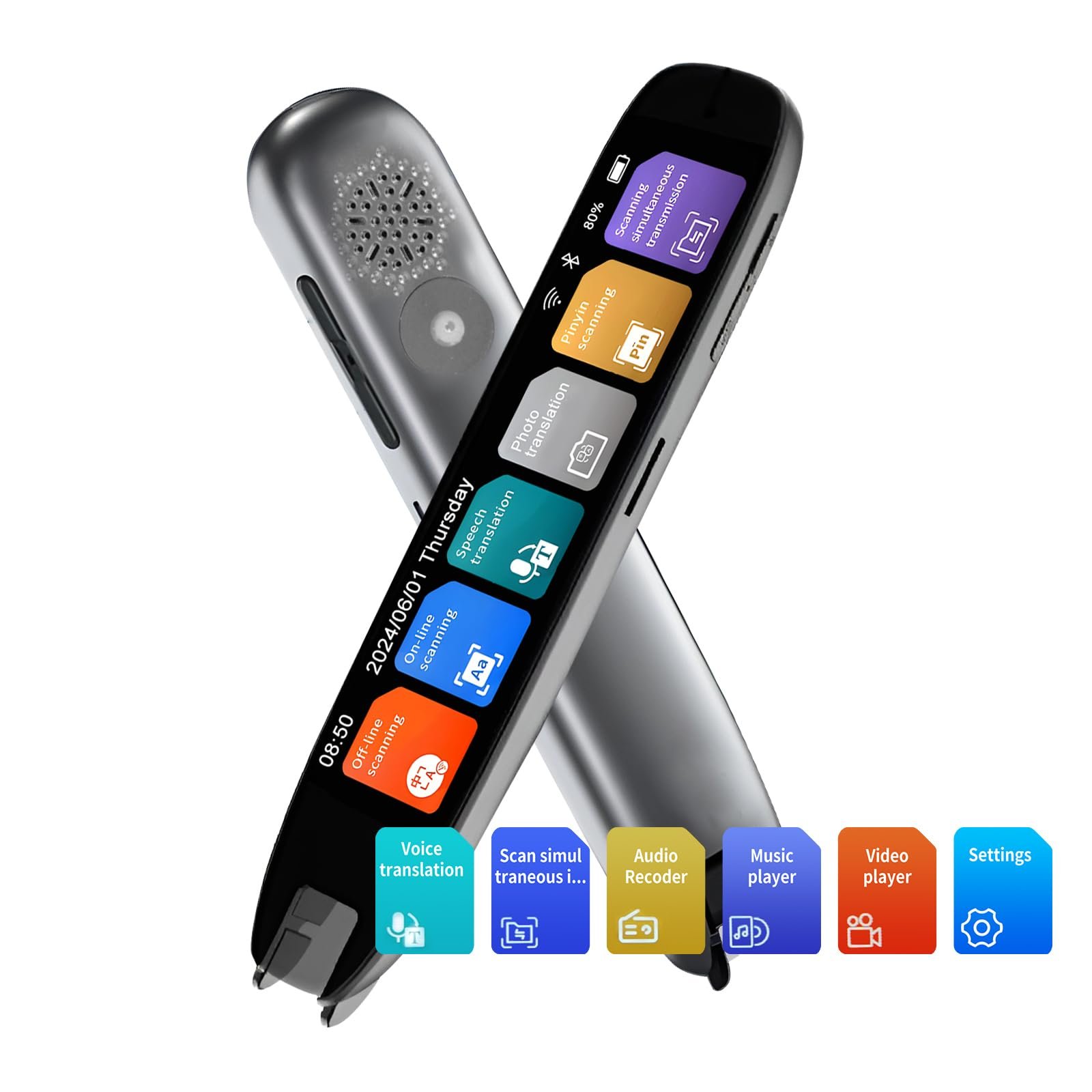 Ручка для чтения с функцией сканирования при дислексии 142 языков Онлайн перевод фотографий, фото №1