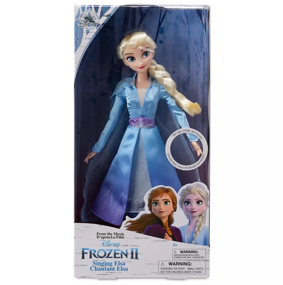 Співаюча лялька Ельза Холодне серце 2 / Disney Elsa Singing Doll Frozen 2, фото №2 Співаюча лялька Ельза Холодне серце 2 / Disney Elsa Singing Doll Frozen 2, фото №2
