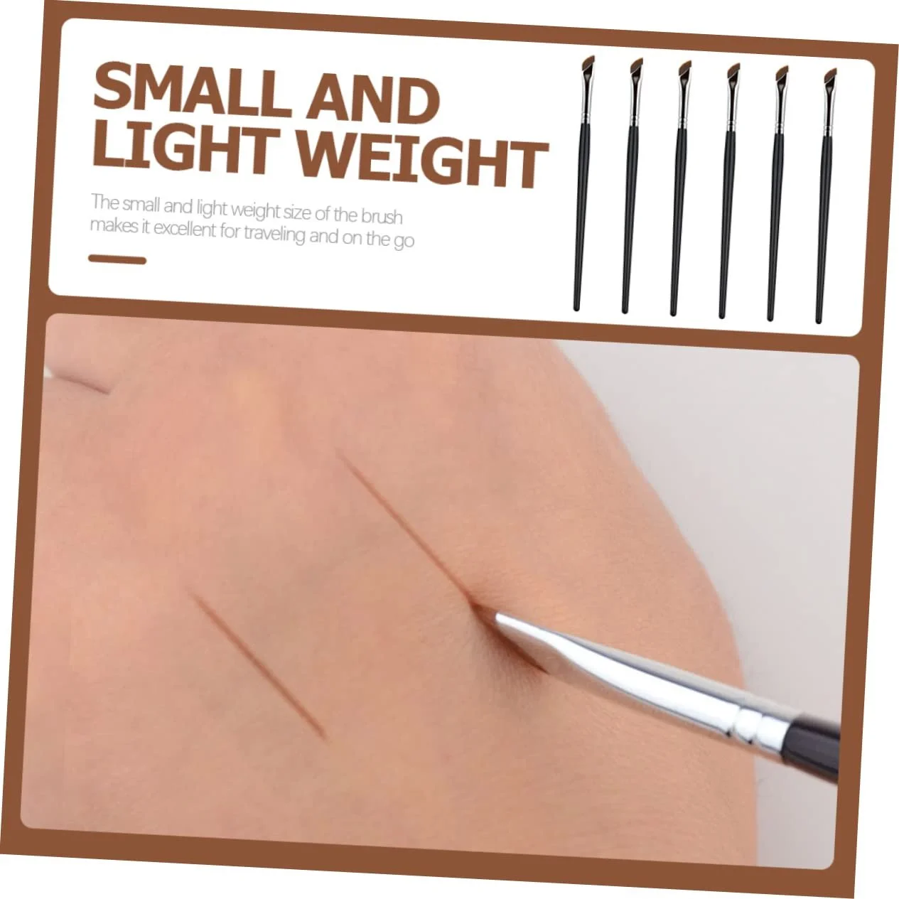 Кисти minkissy для бровей, фото №3