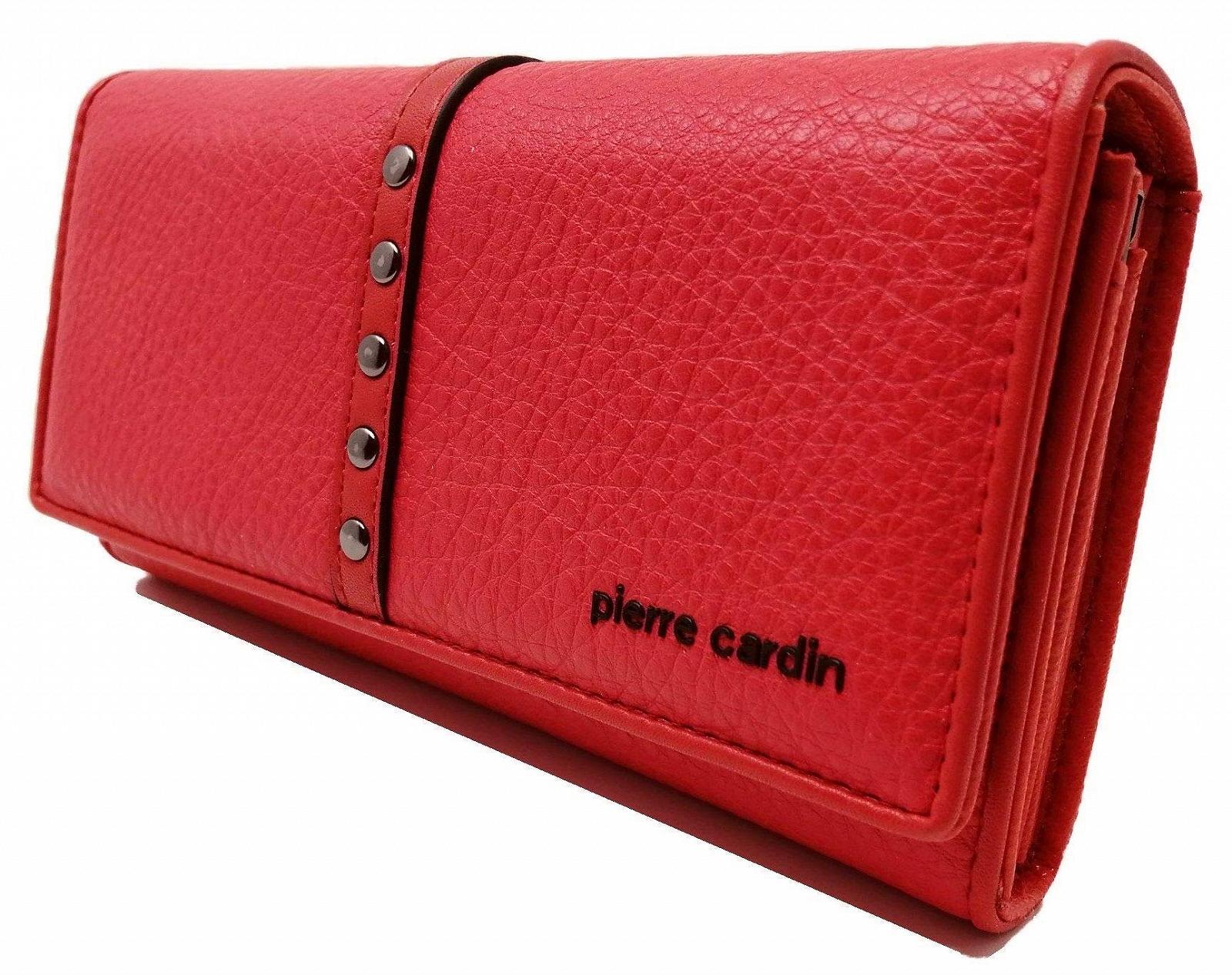 Кошелек Pierre Cardin Женский Большой Искусственная Кожа Красный, фото №2