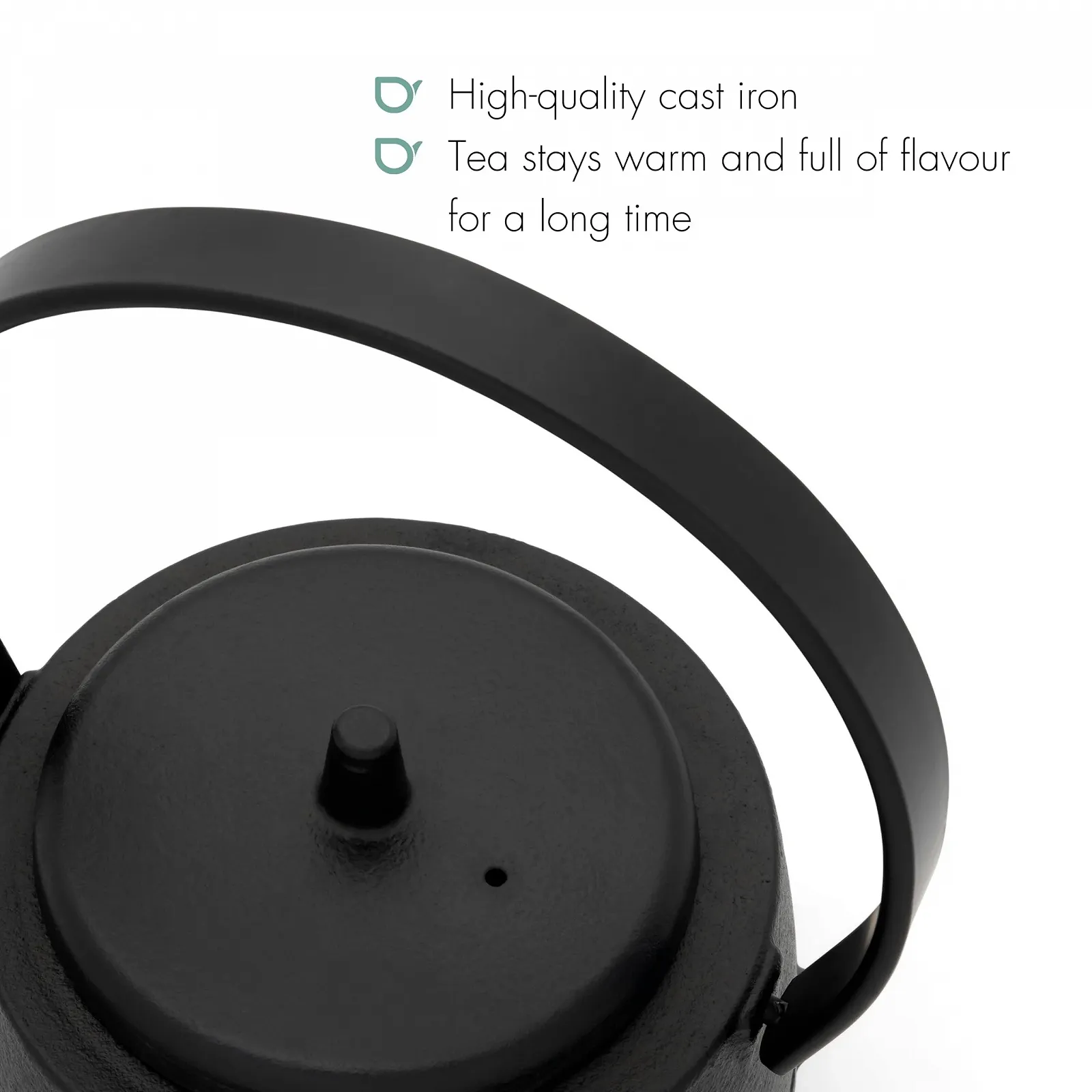 Чайник-заварник Bredemeijer Asian Чорний Чавунний Індукційний 1,2 літра, фото №2