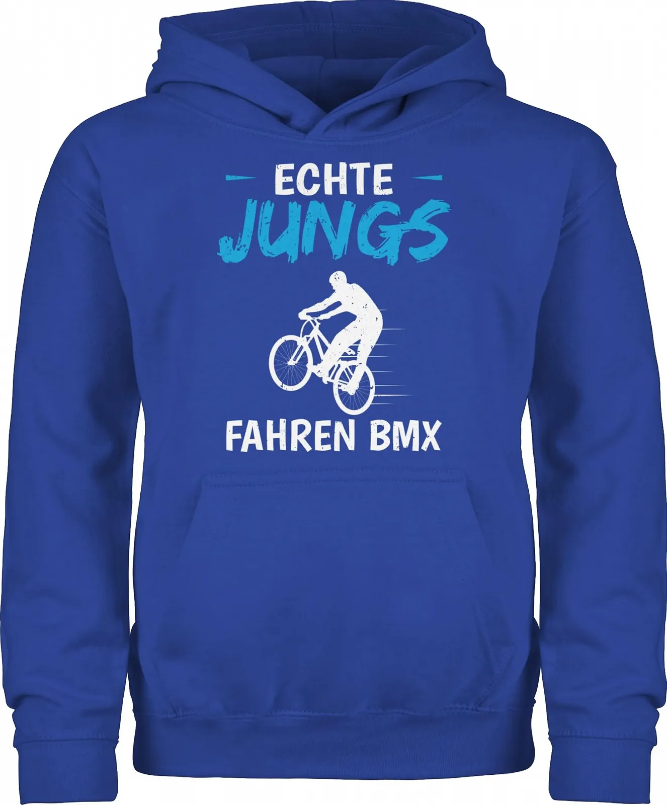 Худі Shirtracer для дітей Справжні хлопці катаються на BMX для дівчат і хлопчиків, фото №1