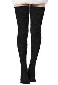 Гольфы Moon Wood Высокие Коралловый Флис Вязаные - Фото 1