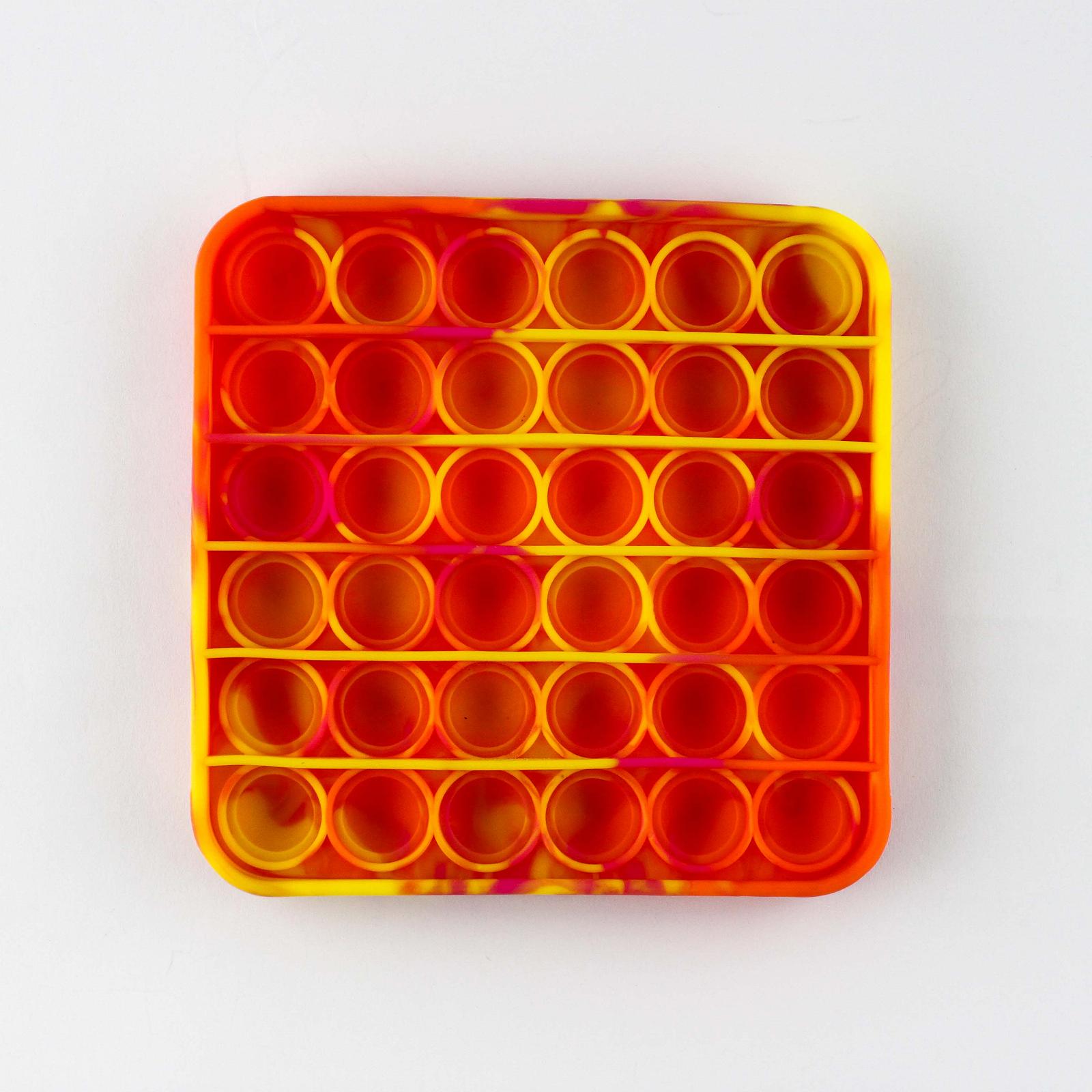 Пузырчатая игрушка Pop It Поп Ит антистресс Нажми пузырь Квадрат мраморный 102740, фото №1 Пузырчатая игрушка Pop It Поп Ит антистресс Нажми пузырь Квадрат мраморный 102740, фото №1